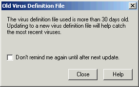 Virus Definition File For Symantec Antivirus